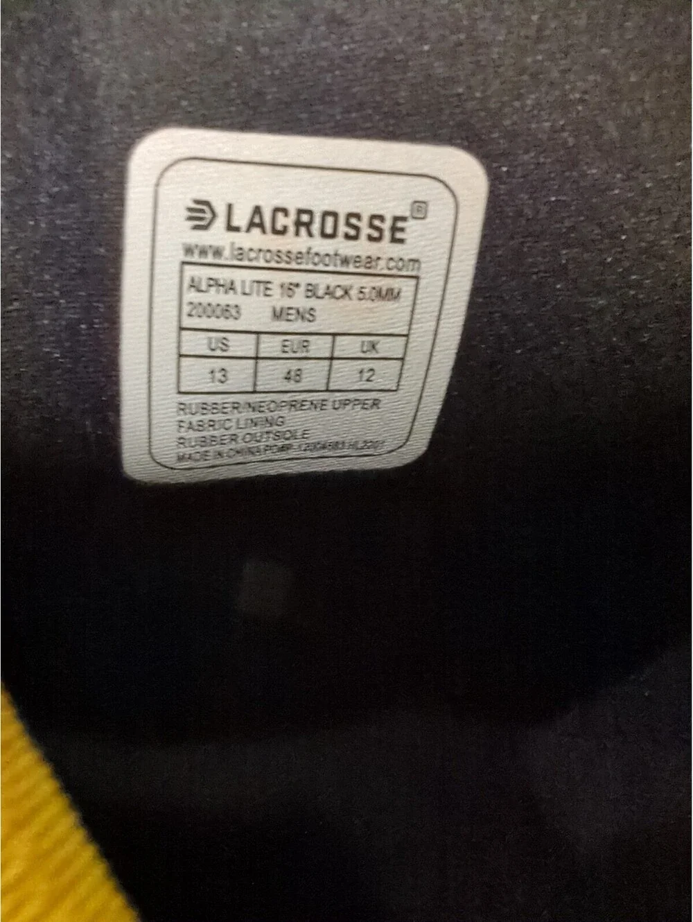 NEW LACROSSE ALPHA LITE 16